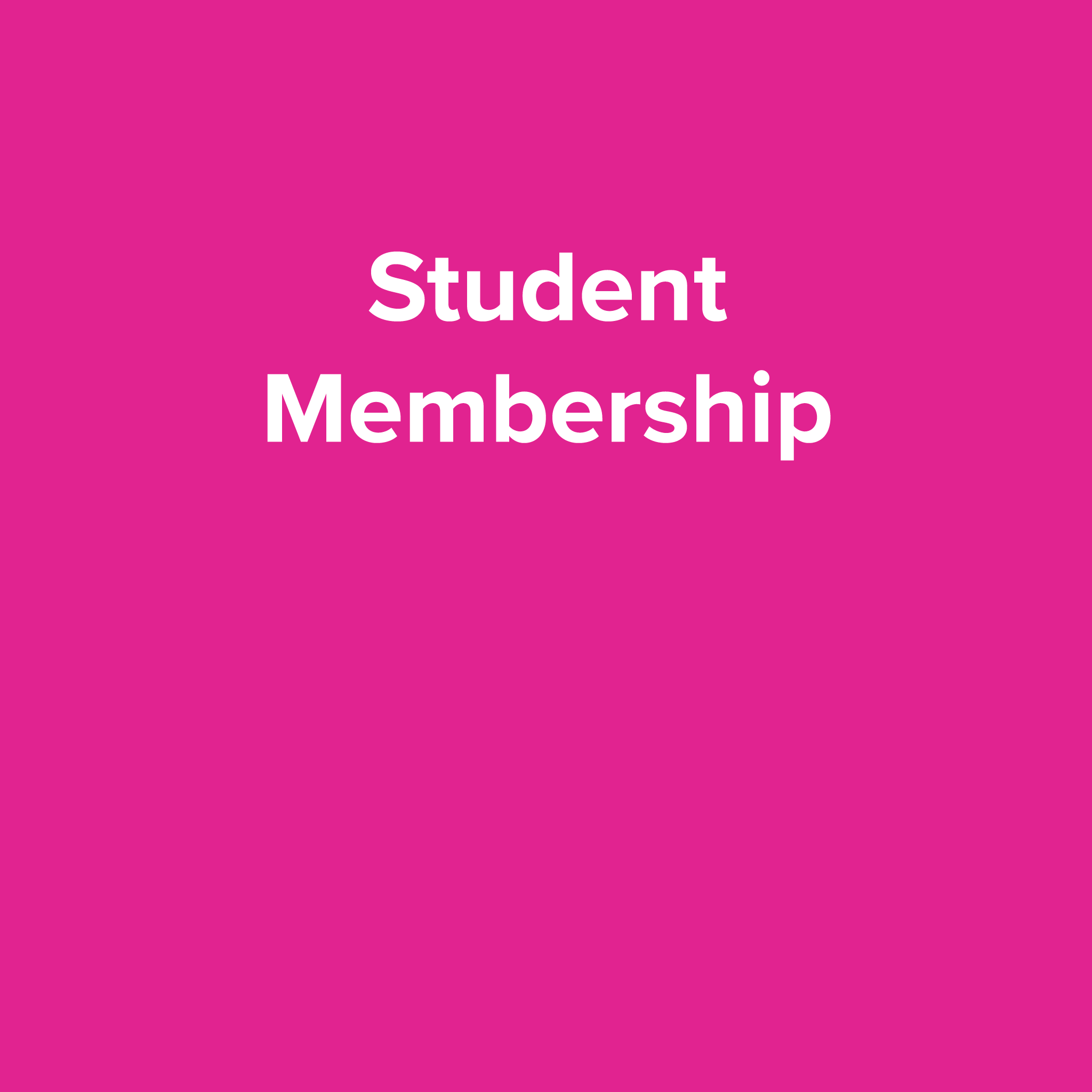 Student Membership (with valid student ID)